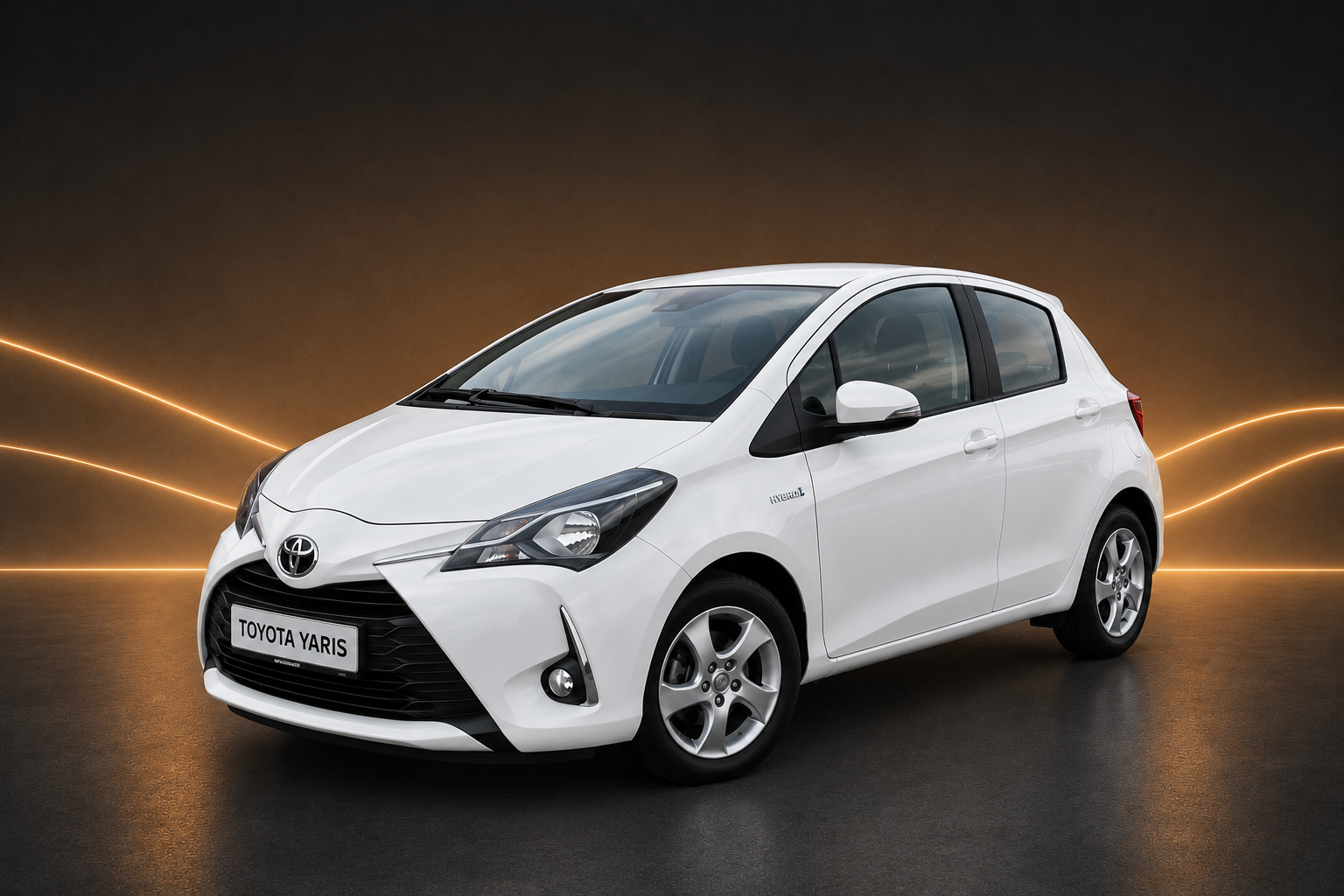 Toyota Yaris λευκό